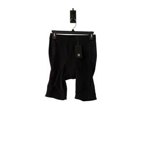 Beroy Womens Padded Cycling Shorts Size Large Black Stretch Pull On